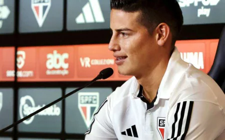 James Rodríguez desabafa sobre sua passagem no São Paulo