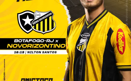 Botafogo x Novorizontino: Onde assistir e escalações - 22/03
