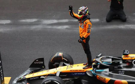 GP da China: Piastri domina e conquista a vitória; Bortoleto termina em 14º