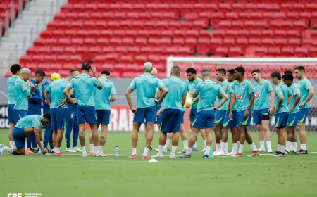 Vini Jr. é poupado e Brasil inicia preparativos para clássico contra a Argentina pelas Eliminatórias