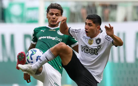PALMEIRAS EMPATA EM CASA NA ESTRÉIA DO BRASILEIRÃO