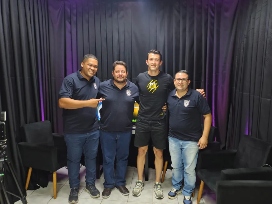 Goleiro Airton, do Novorizontino, participou do Resenha Esporte Clube!