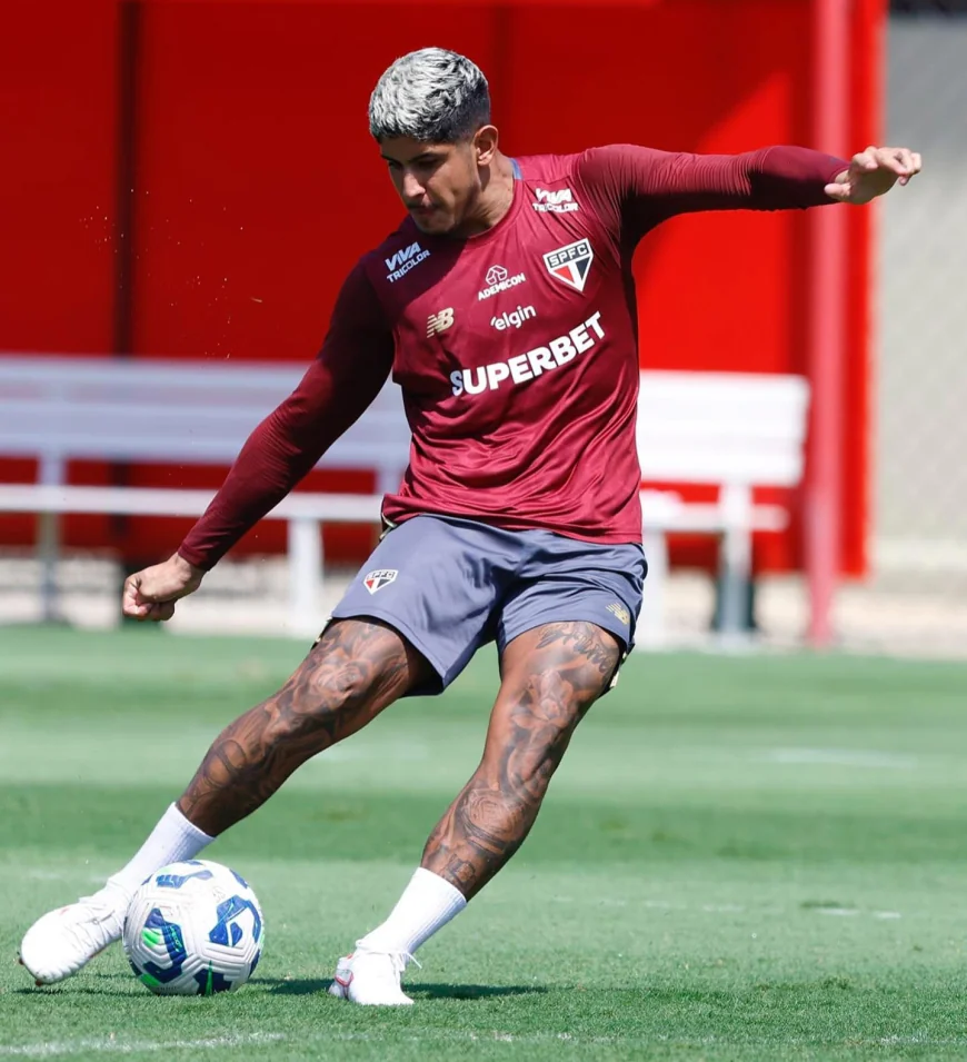 O São Paulo vai para a estreia no Campeonato Brasileiro