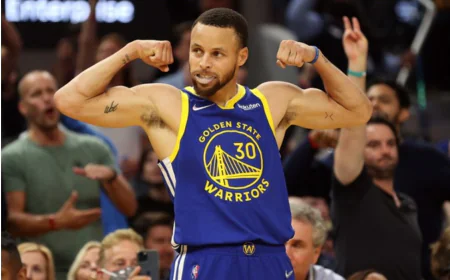 Stephen curry fazendo história