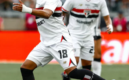 SÃO PAULO SEGUE SEM VENCER NO BRASILEIRÃO
