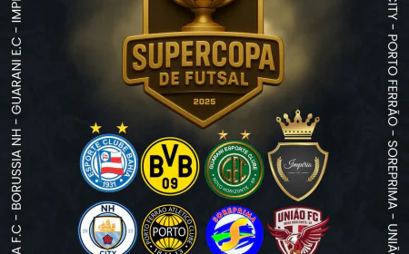 VAI COMEÇAR A SUPER COPA DE FUTSAL 2025 DE NOVO HORIZONTE-SP.