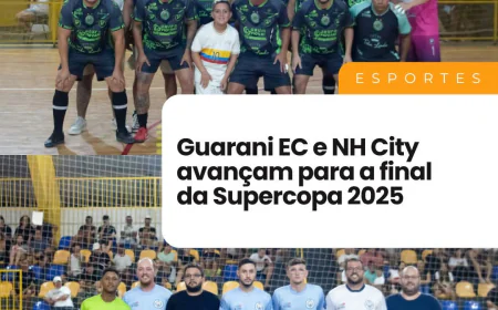 ESTÁ DEFINIDO A FINAL DA SUPER COPA DE FUTSAL 2025 DE NOVO HORIZONTE-SP. GUARANI x NH CITY 