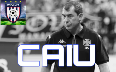 CARILLE DEMITIDO DO VASCO APÓS DERROTA PARA O CRUZEIRO