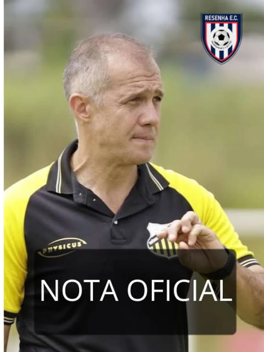 EDUARDO BAPTISTA DEIXA O COMANDO DO GRÊMIO NOVORIZONTINO
