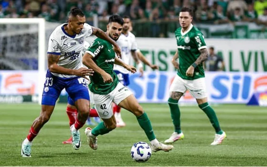 PALMEIRAS PERDE PARA O BAHIA E SEQUÊNCIA DE INVENCIBILIDADE É INTERROMPIDA