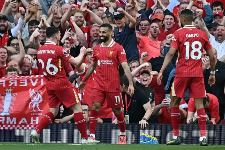 LIVERPOOL GOLEIA E CONFIRMA O TÍTULO DE CAMPEÃO INGLÊS