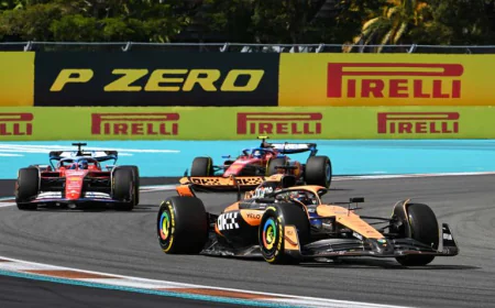 GP MIAMI F1- VITÓRIA DE PIASTRI EM TARDE DE BRIGAS INTERNAS NA FERRARI