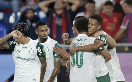 PALMEIRAS VENCE MAIS UMA NA LIBERTADORES E GARANTE CLASSIFICAÇÃO PARA A PRÓXIMA FASE COM DOIS JOGOS DE ANTECEDÊNCIA