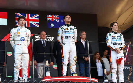 NORRIS VENCE EM MÔNACO E ENTRA NA BRIGA PELO TÍTULO DA FÓRMULA 1