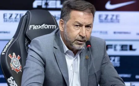 AUGUSTO MELO DEIXA A PRESIDÊNCIA DO CORINTHIANS