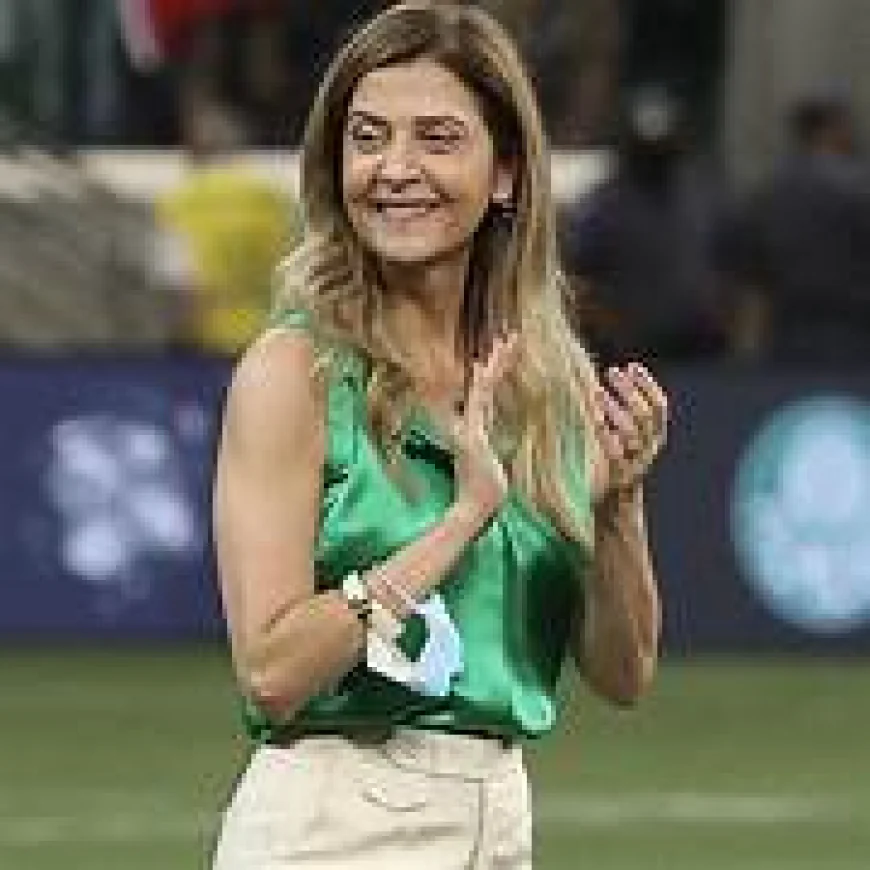LEILA PEREIRA DECLARA APOIO A SAMIR XAUD E DIZ QUE INTERDIÇÃO DA ARENA BARUERI FOI REPRESÁLIA DA FPF