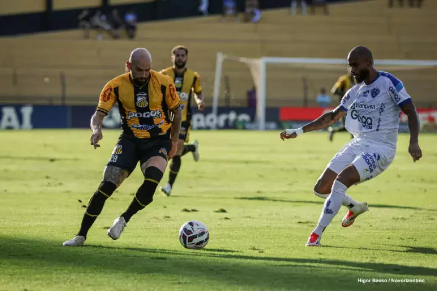GRÊMIO NOVORIZONTINO VENCE O PAYSANDU DE VIRADA COM DIREITO A HAT-TRICK