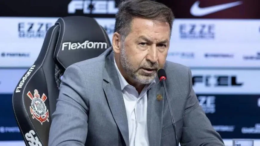 AUGUSTO MELO DEIXA A PRESIDÊNCIA DO CORINTHIANS