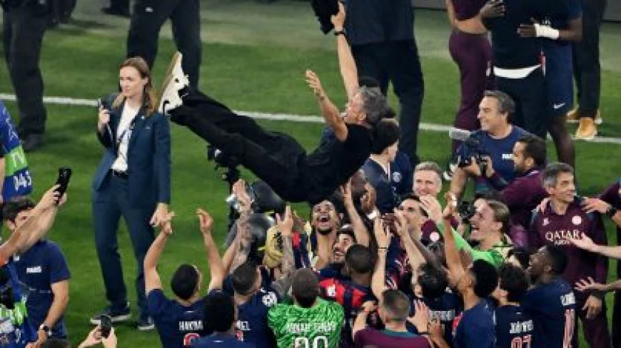GLÓRIA ABSOLUTA, LUIS ENRIQUE E PSG CONQUISTAM A CHAMPIONS EM GRANDE ESTILO