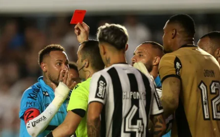 SANTOS TROPEÇA COM A MÃO DE NEYMAR NA VILA BELMIRO E A CRISE AUMENTA