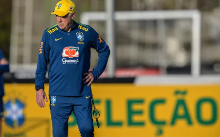 ANCELOTTI E SEUS PRIMEIROS PASSOS NA SELEÇÃO: TREINOS E EXPECTATIVAS PARA O DUELO NO EQUADOR