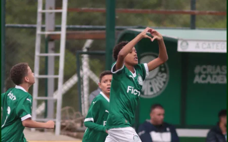 PAULISTA SUB-11: São Paulo, Corinthians, Santos e Palmeiras vencem com tranquilidade.
