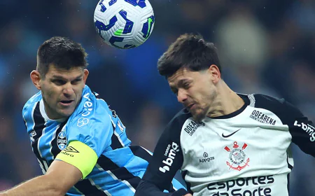 EM NOITE FRIA CORINTHIANS EMPATA NO SUL