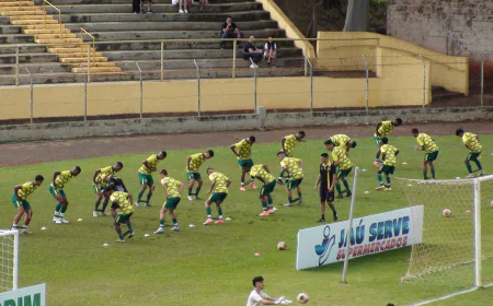 XV DE JAU PERDE EM CASA PARA O SÃO PAULO PELO CAMPEONATO PAULISTA SUB 20