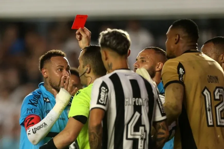 SANTOS TROPEÇA COM A MÃO DE NEYMAR NA VILA BELMIRO E A CRISE AUMENTA