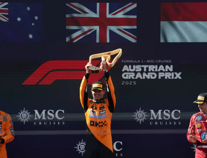 GP DA ÁUSTRIA 2025  BRILHO DE BORTOLETO, VIRADA DA SAUBER E MCLAREN DOMINA