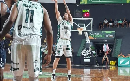 BAURU BASKET SEGUE INVICTO JOGANDO NO GINÁSIO PANELA DE PRESSÃO