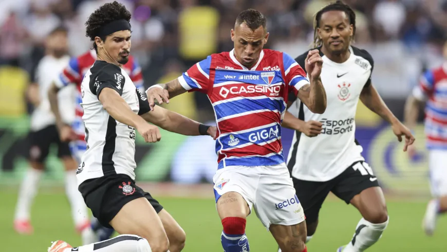 CORINTHIANS EMPATA NO FIM DO JOGO