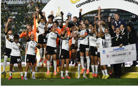 "Brabas" do Corinthians faturam Hexa da Libertadores Feminina
