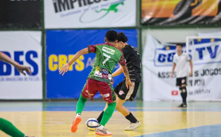 Definidos os confrontos da semifinal da Copa Norte de Futsal 2025