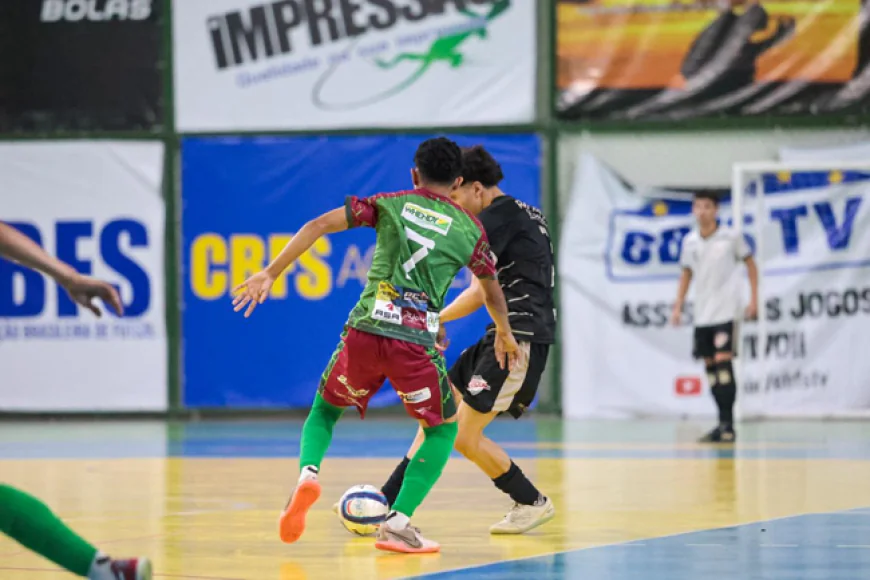 Definidos os confrontos da semifinal da Copa Norte de Futsal 2025